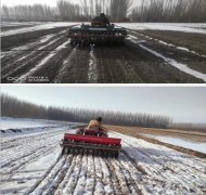 米吉克乡2.5万亩冬小麦追肥工作全面展开